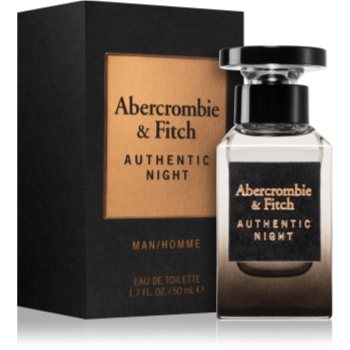 Abercrombie & Fitch Authentic Night Men Eau de Toilette pentru bărbați - 1 | YEO